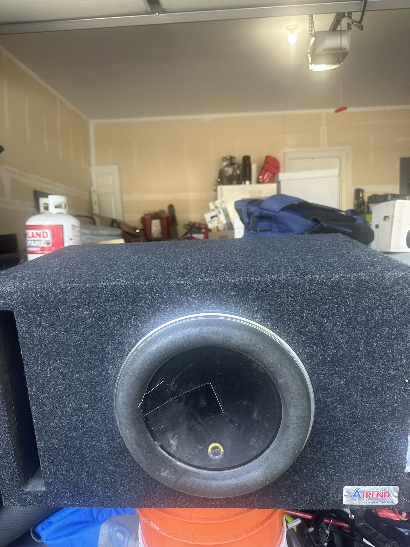 JL AUDIO 10W7 SUB/BOX AND 750/1 HD AMP 💯% WORKING