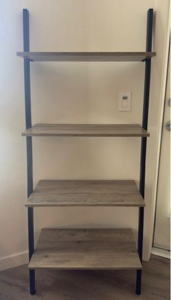 4-Tier Ladder Bookshelf