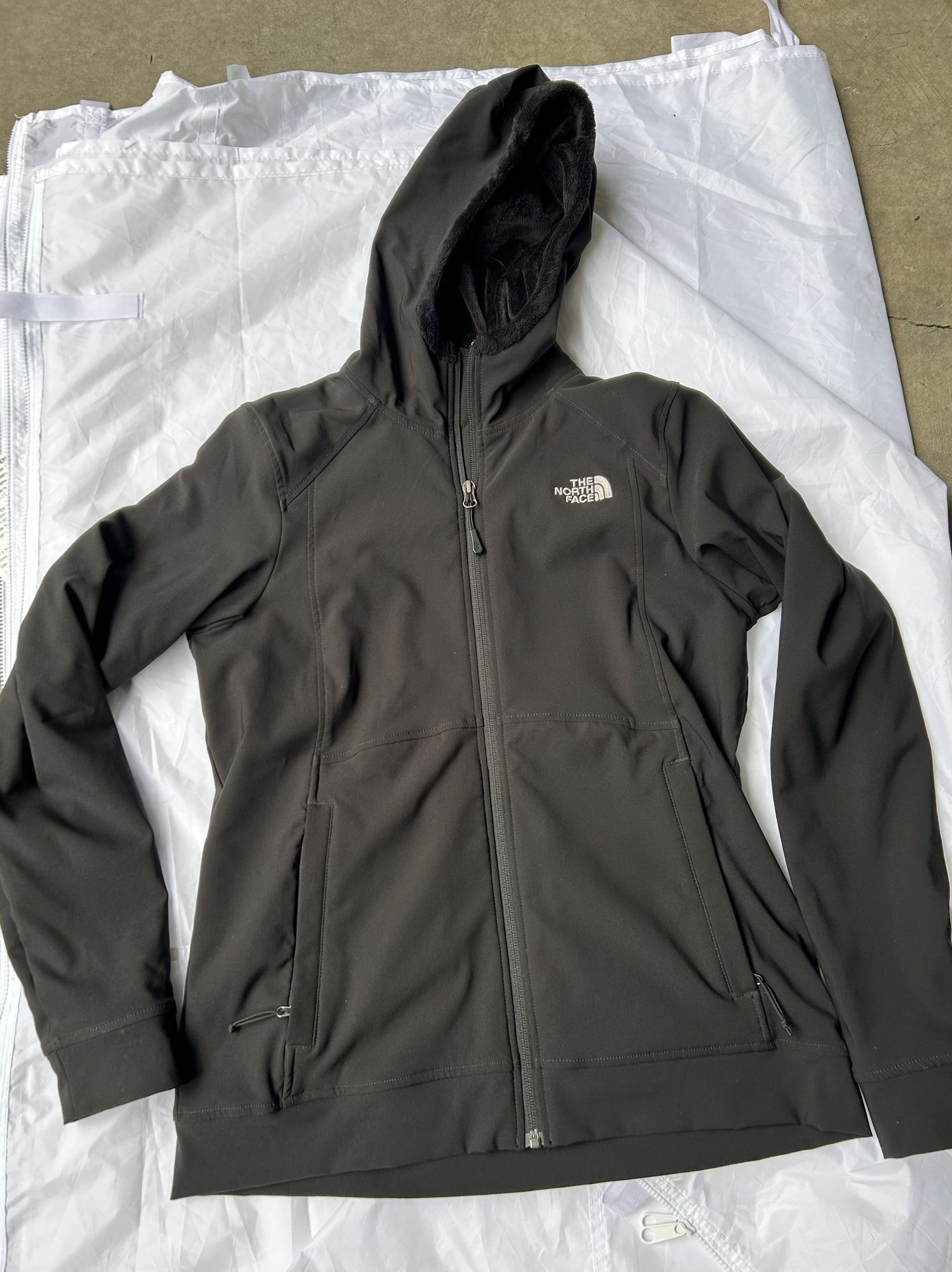 North Face Soft She’ll Zip Hooded Jacket M