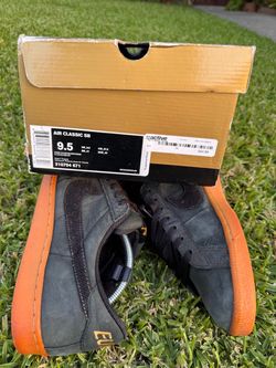 Nike Air Classic SB Skate Shoes Men’s 9.5 Dark Cayenne Bronzine 310704-671 OG Box