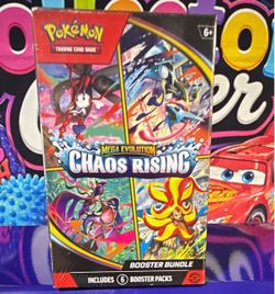 Pokémon TCG Mega Evolution Chaos Rising Booster Bundle