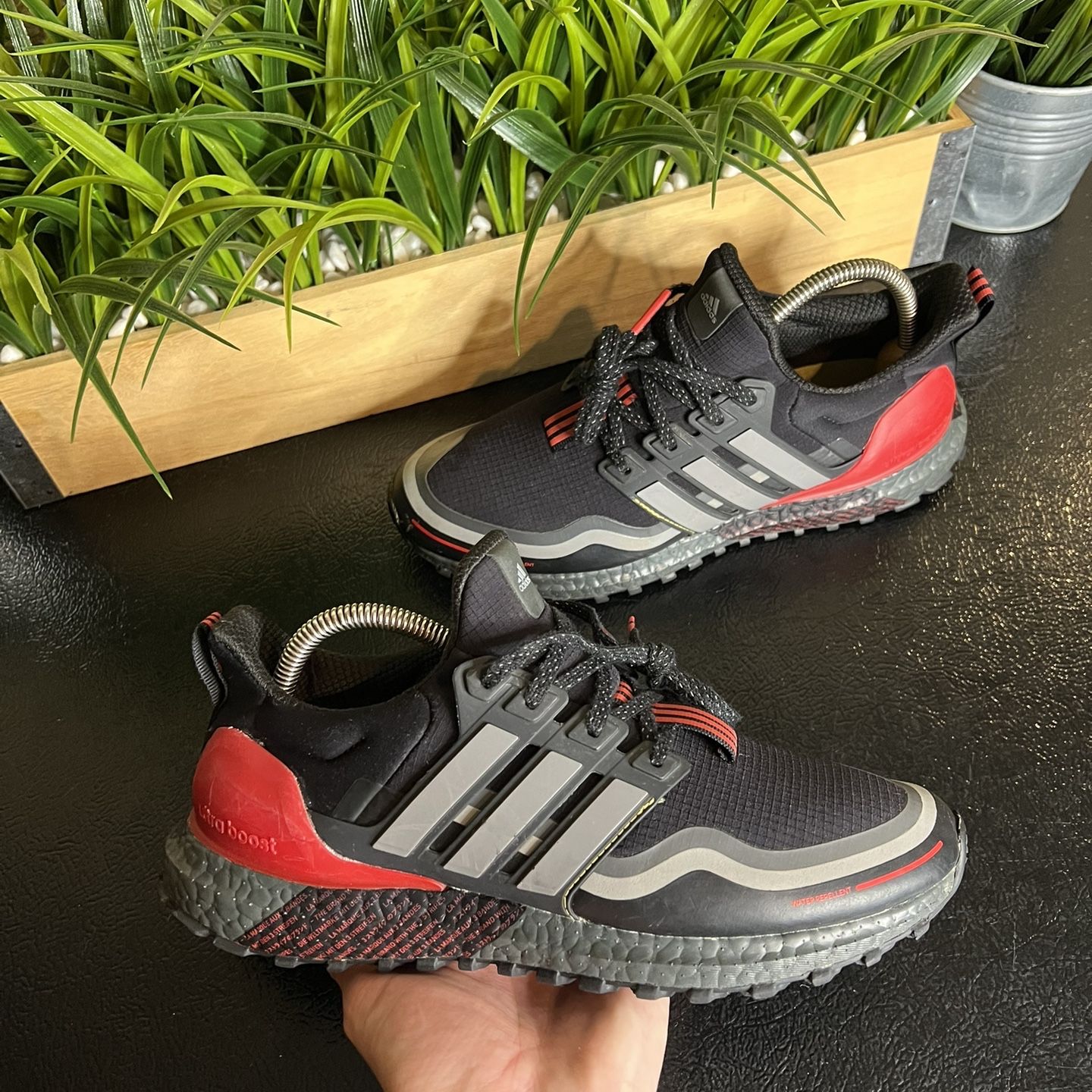 adidas UltraBoost Guard Black Grey Red size 7.5 FU9464 Shoes Sneakers for Sale in Portland OR OfferUp