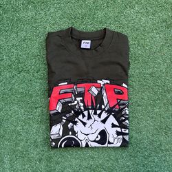 FTP famous skull tee (hunter green)