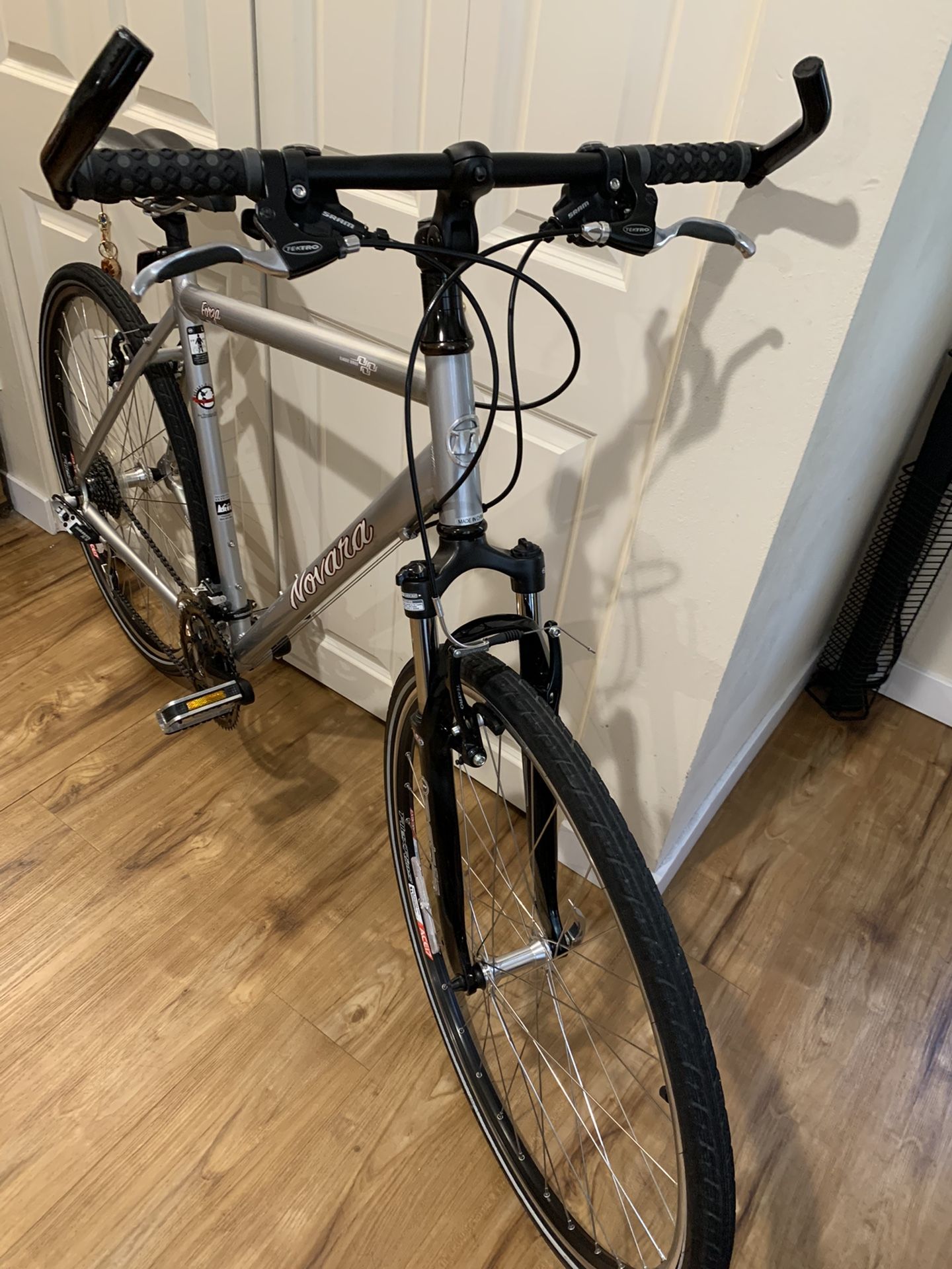 Novara Forza Bike, Like New, Aluminum Frame Size L, Light Weight, For Rider 5’8-6’. 24 Speeds. Clean. No Issues