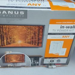Inwall Tv Power Kit For Mounted Tvs