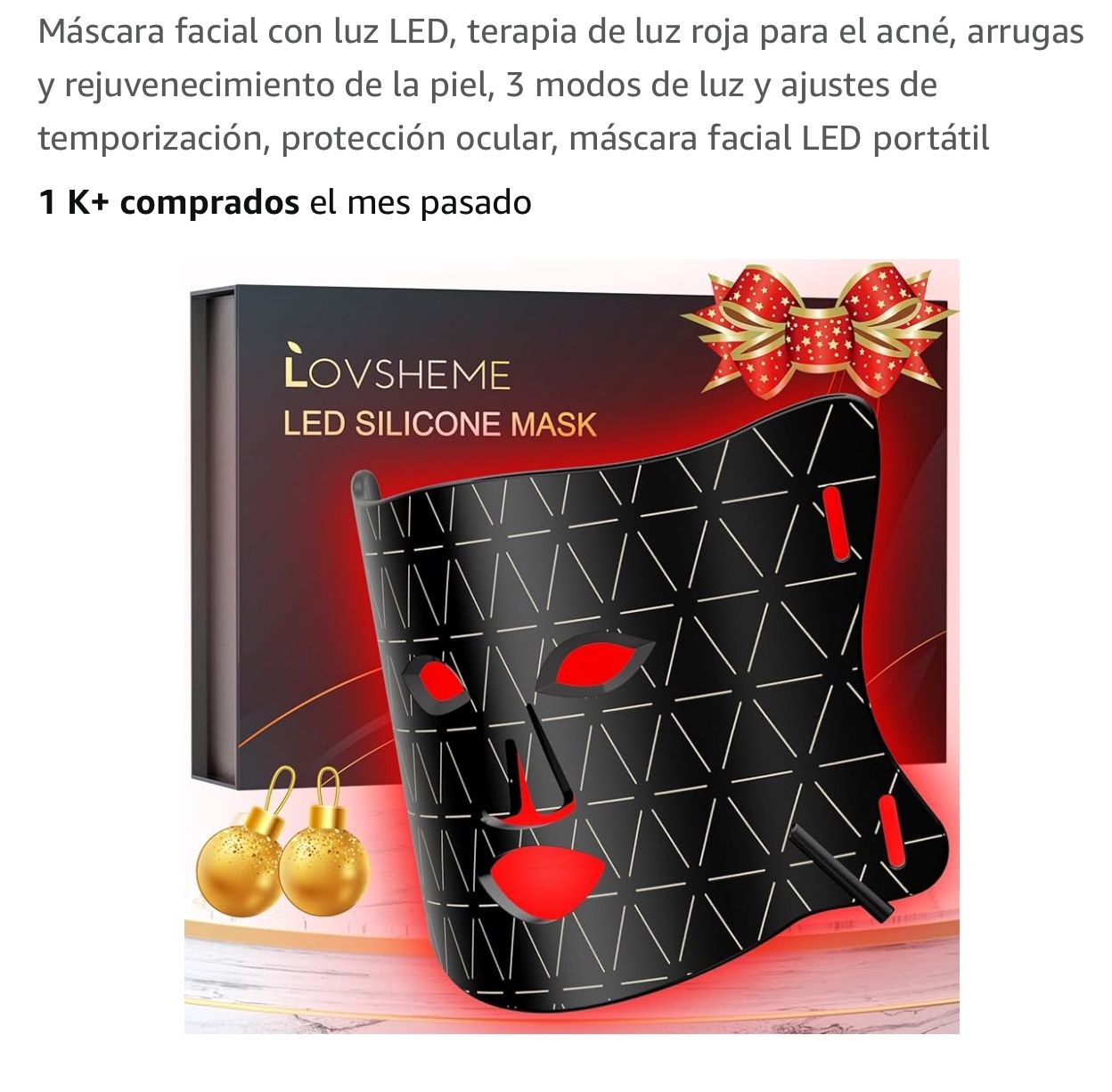 led face mask