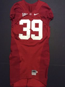 Alabama GAME WORN Jersey w/COA! 2015 Championship Season