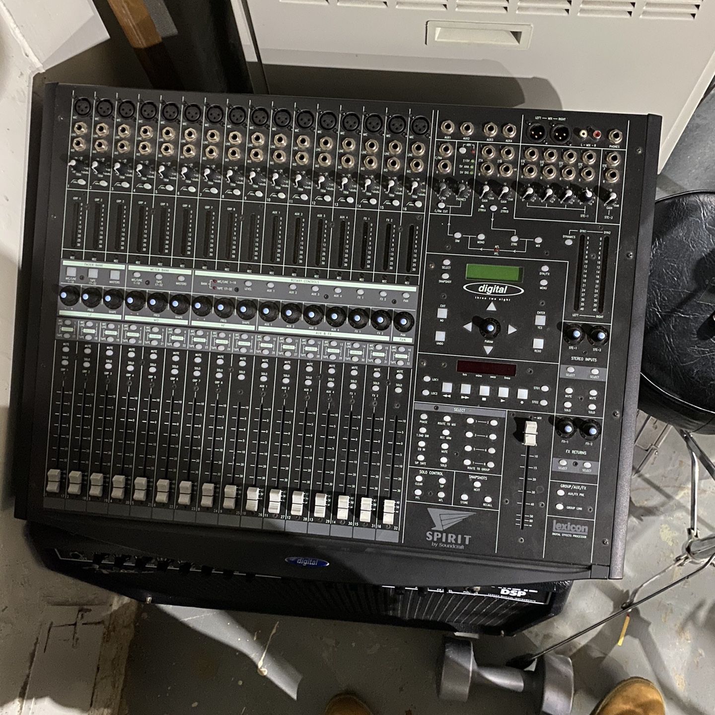 32 Ch Digital Mixer. Spirit by Soundcraft for Sale in South Elgin, IL ...