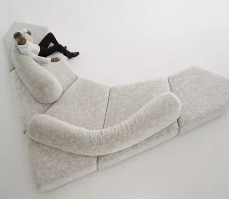 Brand-New Luxury Custom “Rock” Sofa 