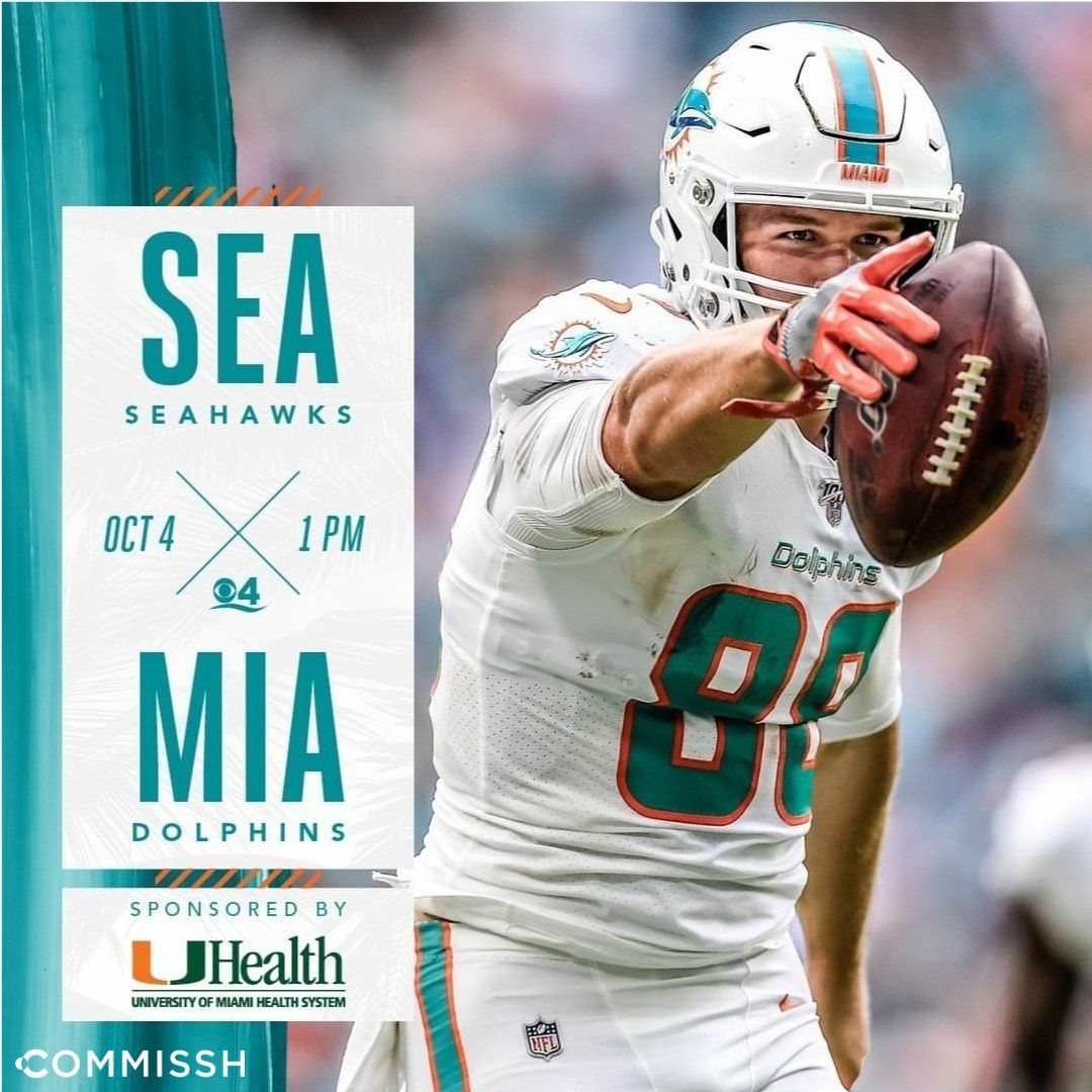 Miami Dolphins Vs Seattle Seahawks