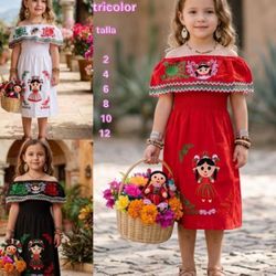 Variedad de Ropa Mexicana Para Niñas - Girls Beautiful Mexican - Precios Varian - Prices Vary