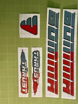 Custom sticker kits