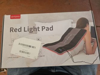 Red light pad therapy