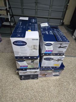 Lot of 8 fans
