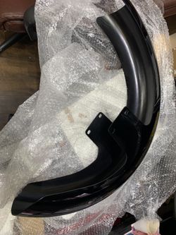 Motorcycle Matte Black Steel Front Fender