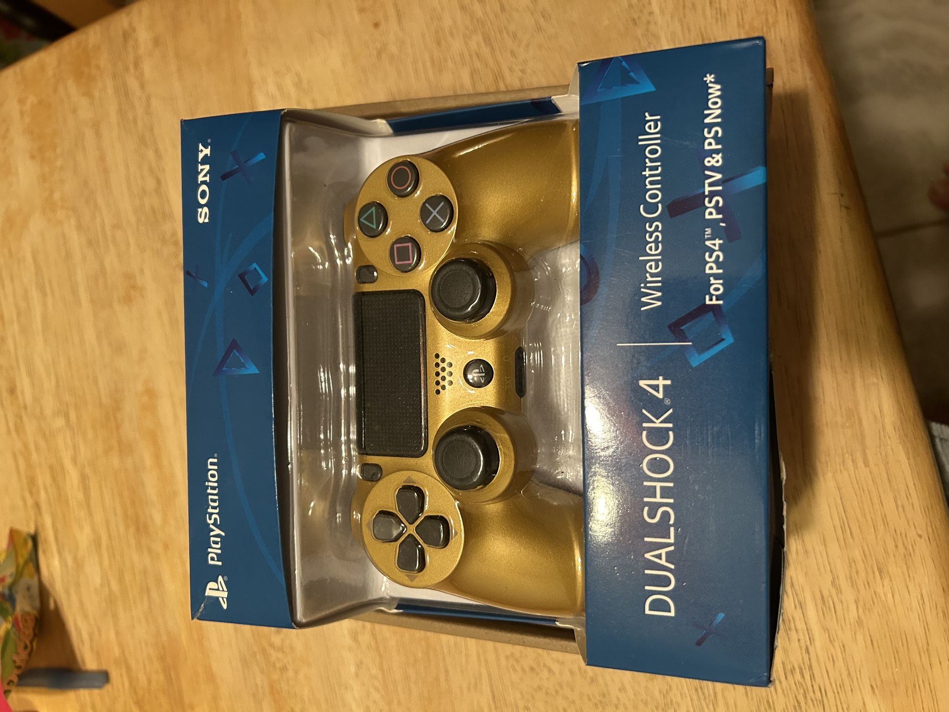 New Sony PlayStation Dual Shock 4 Controller Gold PS New In Box
