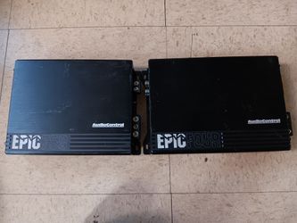 AudioControl Epic 750 & Epic Four Car Amplifiers