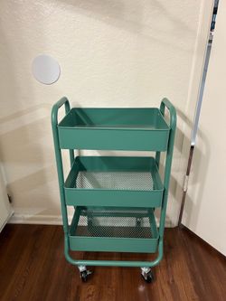 3-tiered rolling cart