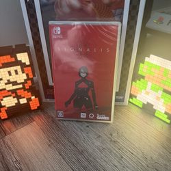 Signalis Nintendo Switch Red Cover, Brand New Sealed 