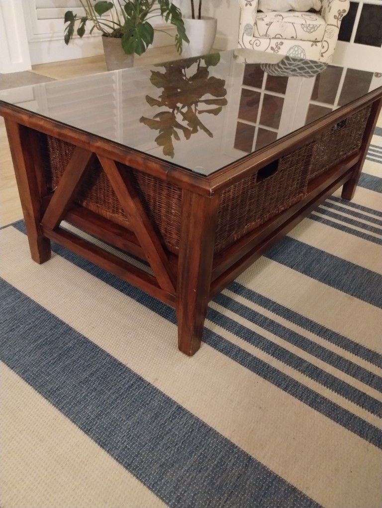 Coffee Table And End Tables