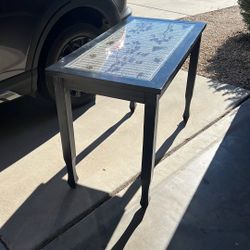 Glass Top Table 