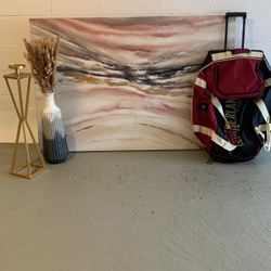 Big Fram& Vase& Decoration Candle & Timberland Bag .  