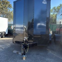 Trailer Enclosed 7X12 Polycore 0.80 It’s 2026. Titanium Cargo. Financing Available