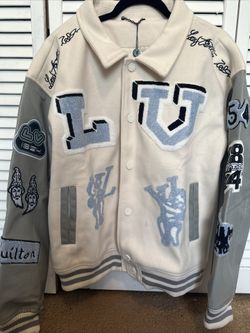 Lv Varsity Jacket Sz M