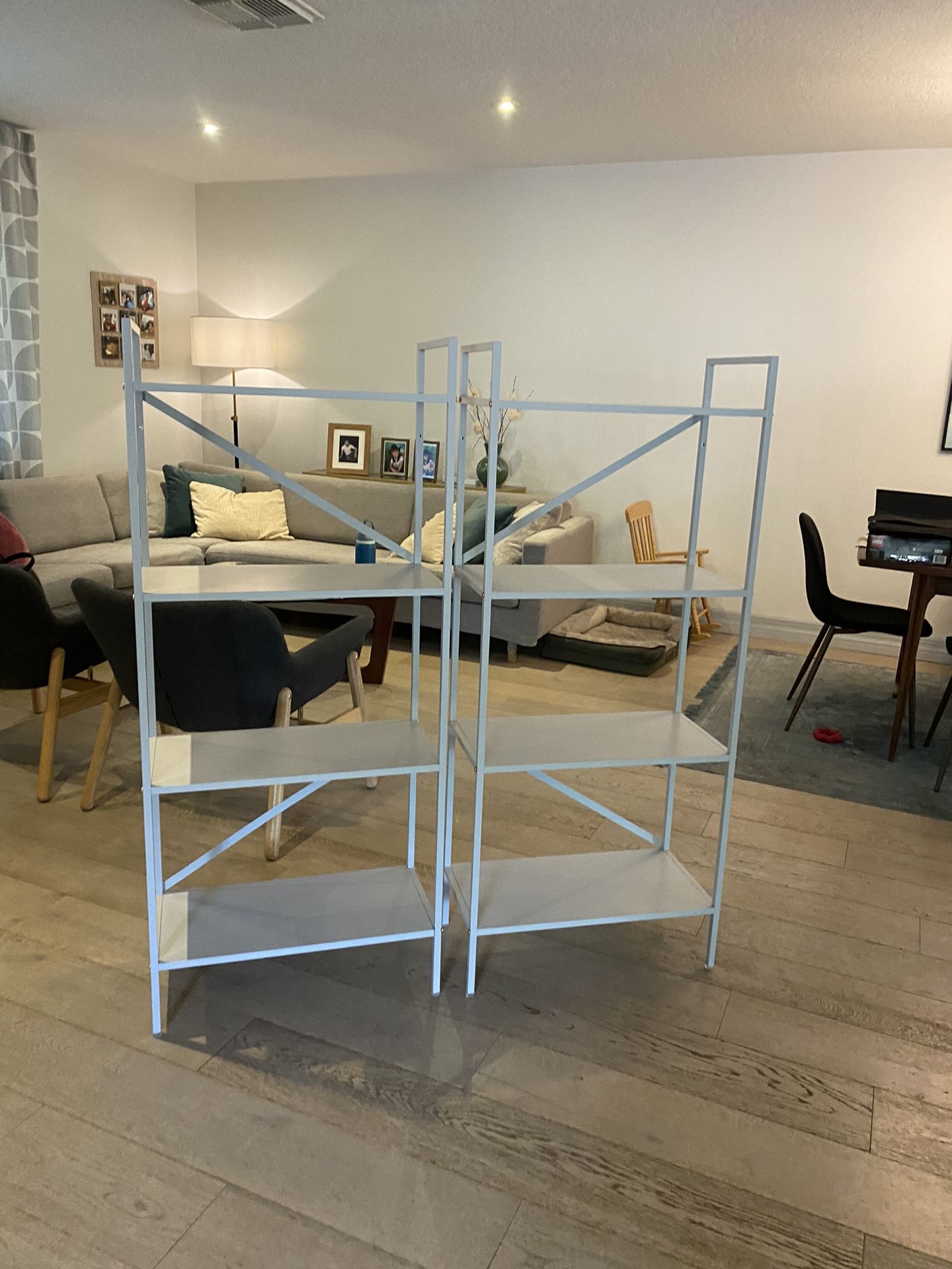 IKEA Dragnet Gray Shelves (pair)