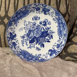 One Plate   Spode Room Collection - Blue Rose