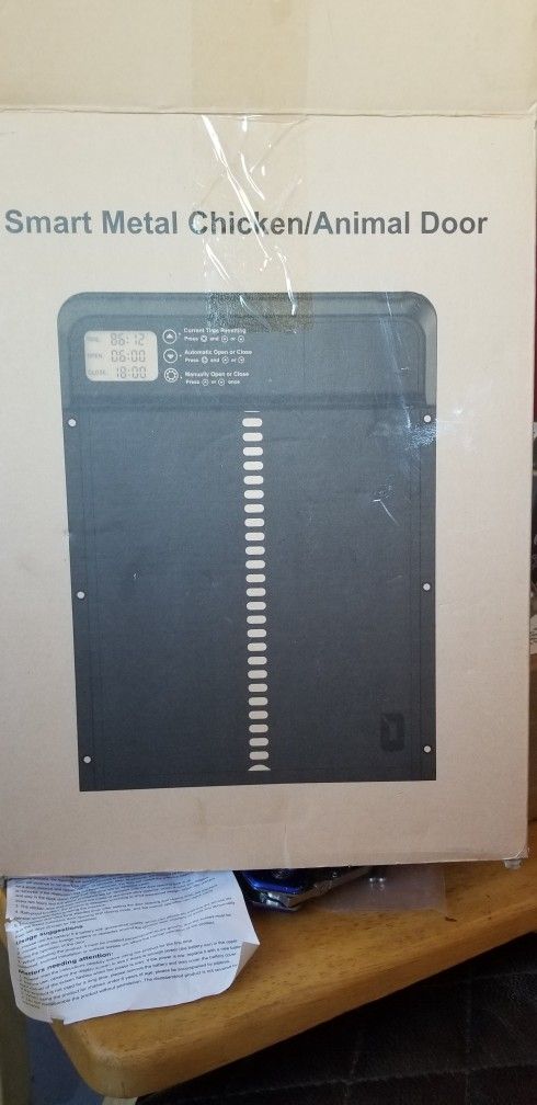 Brand new automatic chicken co-op door $25 firm
