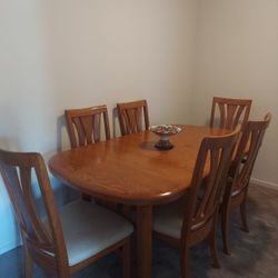 Antique Solid Wood Dining Table