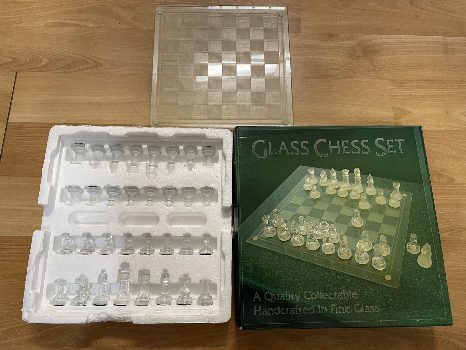 Glass Chess Set