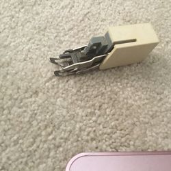 Lot Of 2 Even Feed Sewing Machine Attachments. Singer. Japan