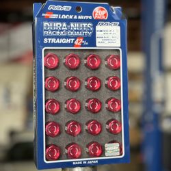 12x1.5 Rays Dura-Nut L42 Red