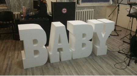 Foam letter