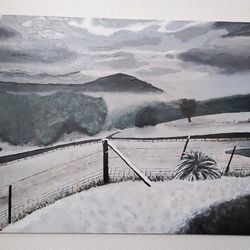 Oil Painting With The Artist Signature