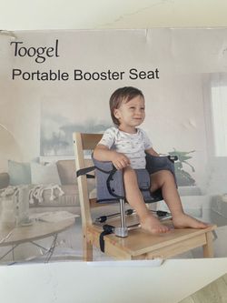 Portable high chair booster seat