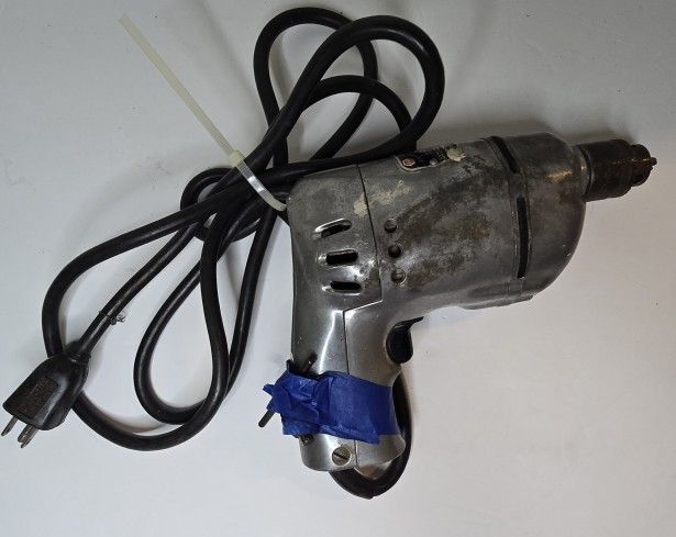 Vintage Black And Decker Corded Power Hand Drill