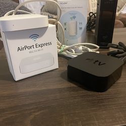 New White express Airport With Box And Cord 