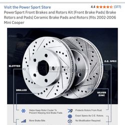 Mini Cooper Rotors For A 2002 2006