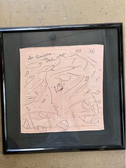 Peter Max Original Drawing On Linen