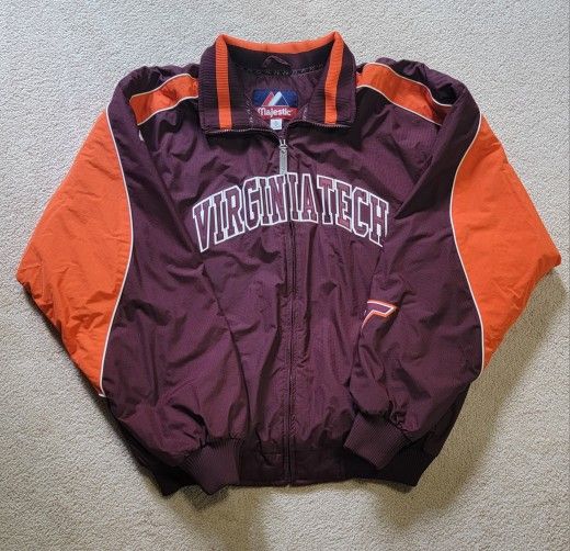 Vintage Virginia Hokies College Stadium Jacket 