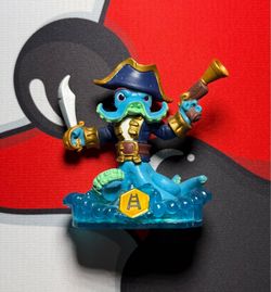 2013 Activison Skylanders Swap Force Swash Buckler Action Figure Blue Base