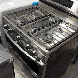 Single Oven Gas Range Samsung