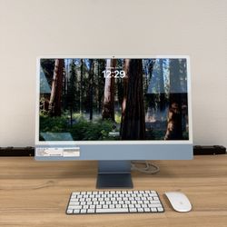 iMac 24 Inch 4.5K M1 8 Core*256GB SSD*8GB RAM