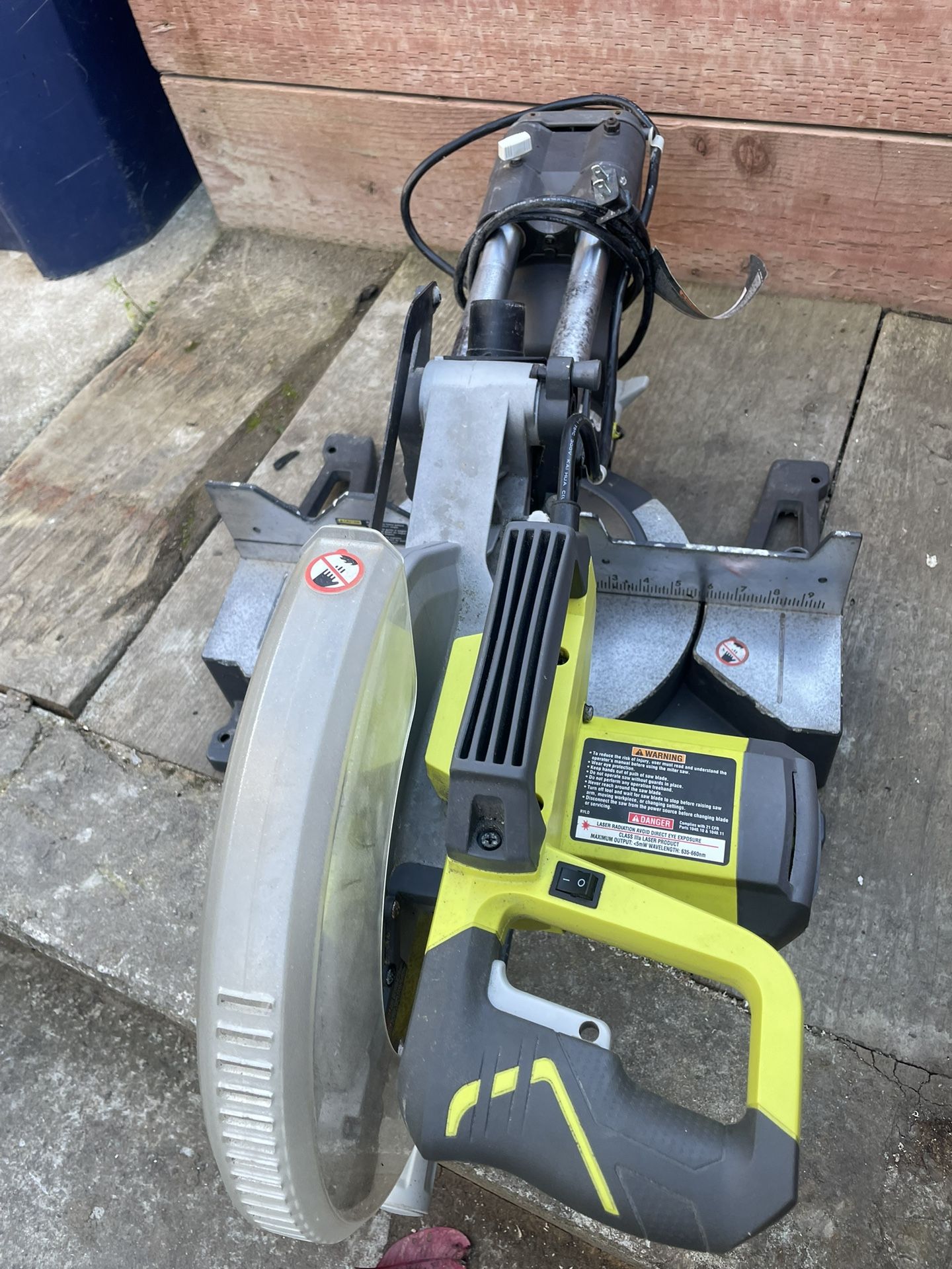 Ryobi Miter Saw 12 Inch Disc