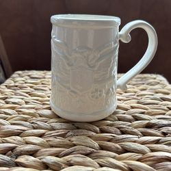 Rare, Vintage, Bicentennial Mug, Coffee Cup White Ceramic