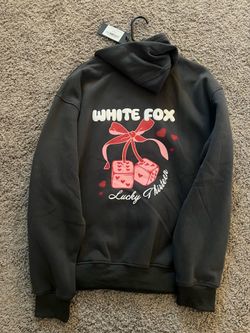 BRAND NEW White Fox Hoodie