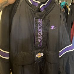 Lakers Starter Zip Up Jacket